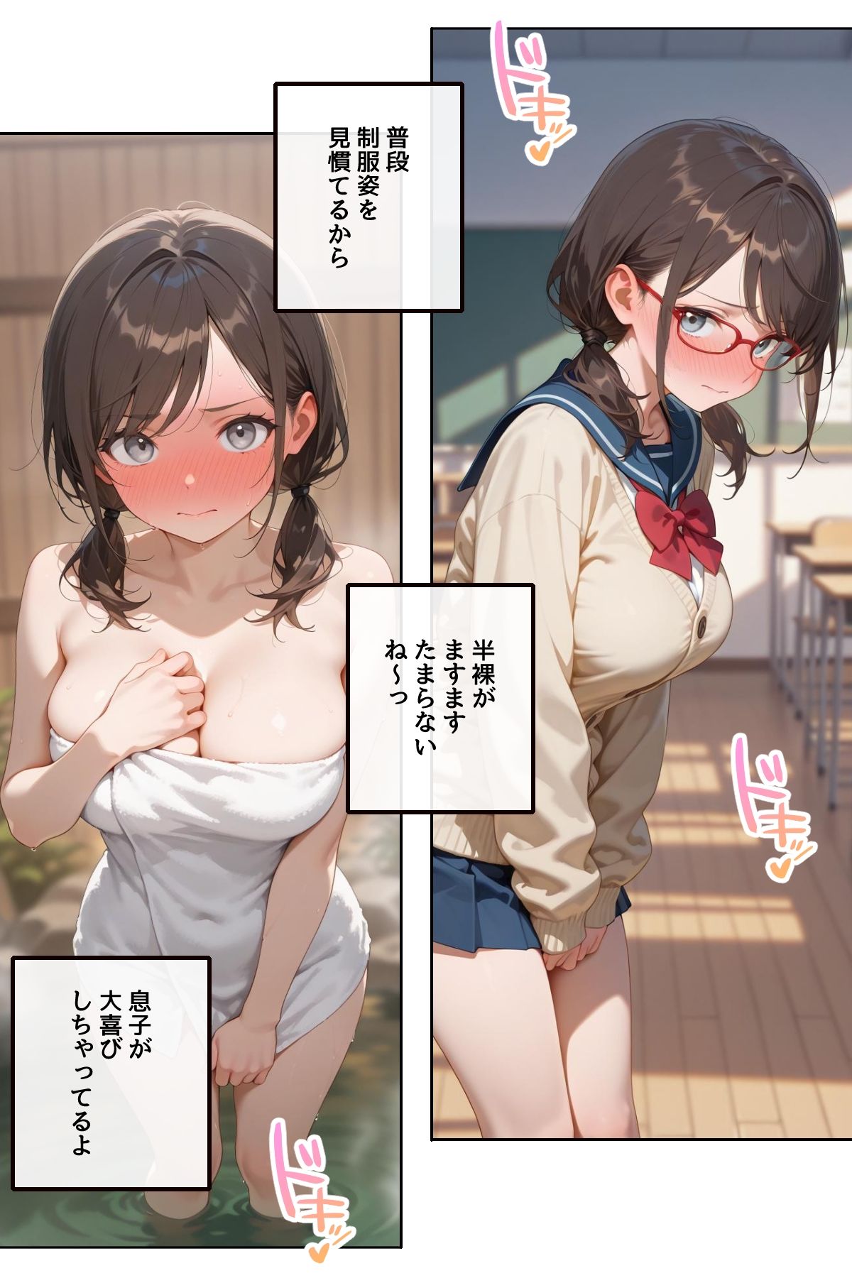 どこの女子校にもありふれた普通の性指導  〜温泉学園〜  1 preview 2